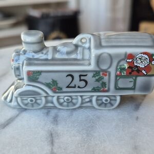 Rare Collectible Wade Christmas Train With Santa
